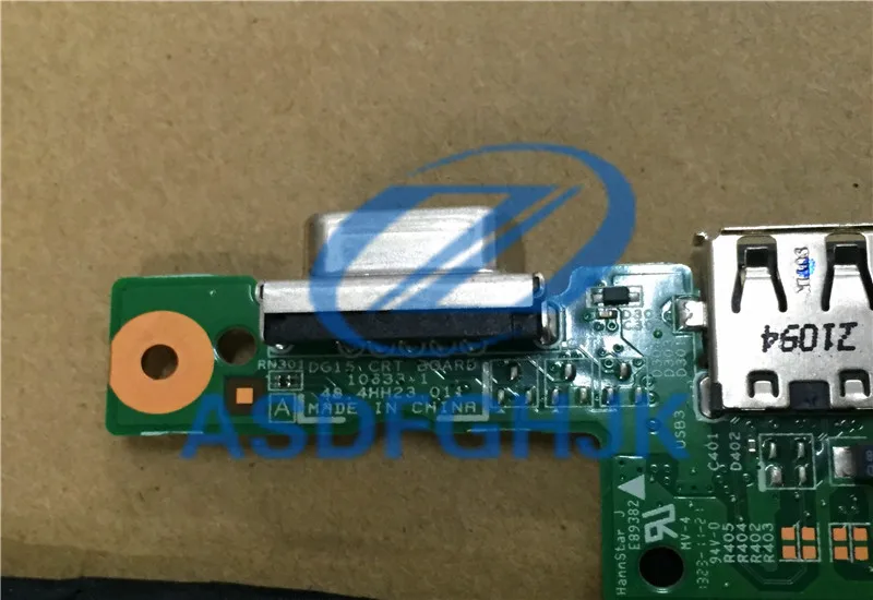 Original For Dell Inspiron 15R M5010 N5010 USB VGA Board & Cable 50.4HH02.001 48.4HH23.011 10633-1