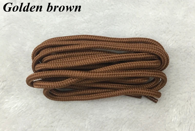 Klassische runde Schnürsenkel, strapazierfähiges Polyester, solide Schnürsenkel, Stiefelschnürsenkel für Schuhe, Sneaker-Schnürsenkel, 21 Farben, 70/90/120/150 cm, 1 Paar – Detail 13