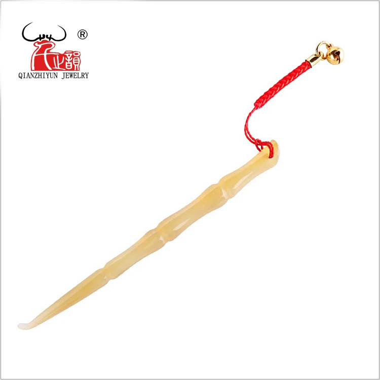 The Earpick Are Handmade From Natural Sheep Horns,Polish Round And Smooth Without Hurting The Ears Pipe,Yak Bead