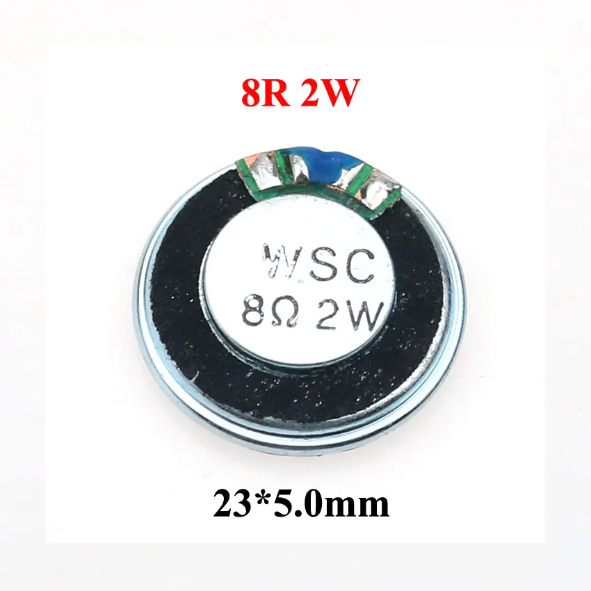 YuXi 1PCS 8 ohm 1W 2W Horn Loudspeaker 8R 1/2W 20mm 22mm 23mm 26mm 28mm 32mm 36mm 40mm Loud Speaker Replacement Part.