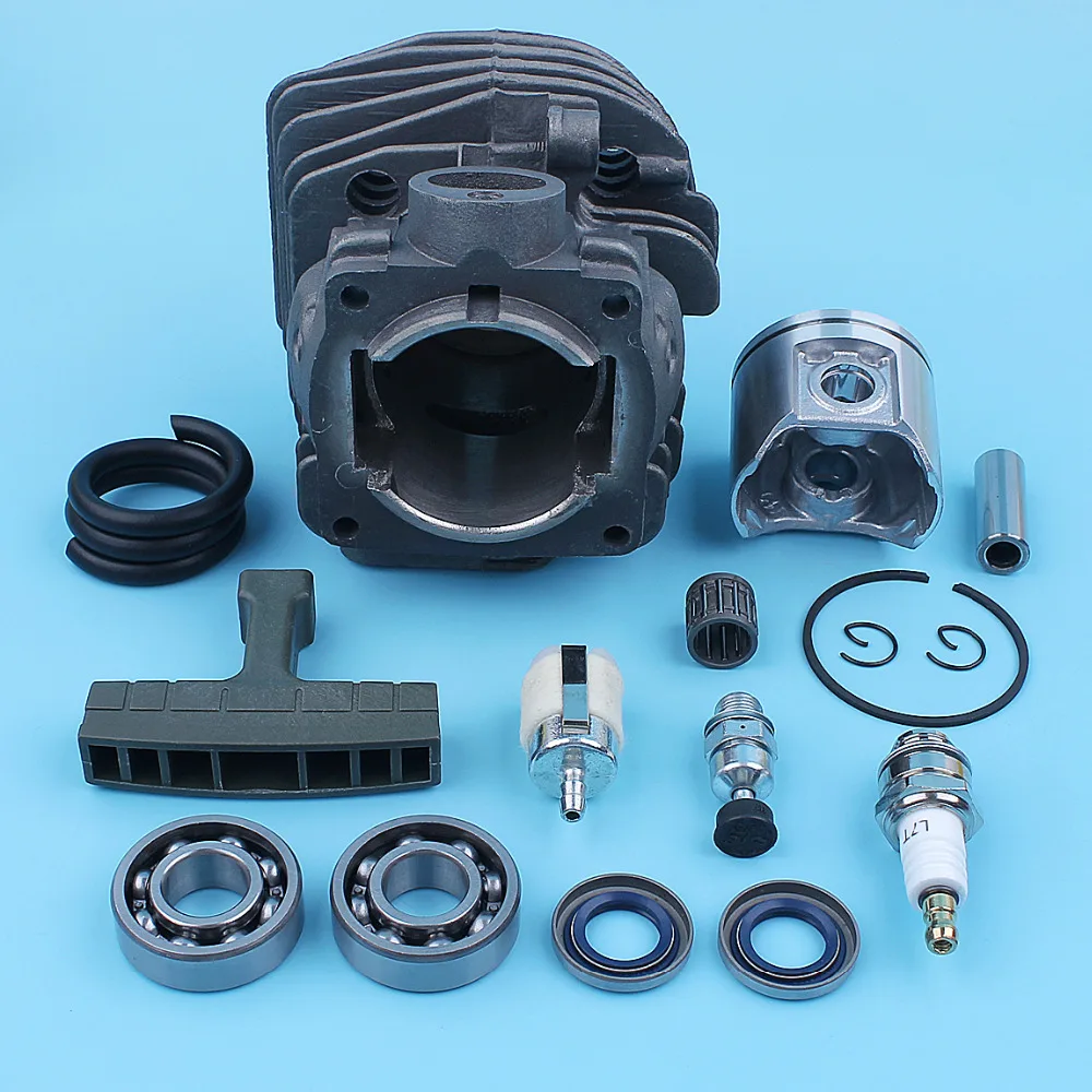 Imagem -06 - Kit de Vedação de Óleo para Pistão de Cilindro 47 mm para Husqvarna 357xp 357 xp 359 Epa 537157302 Motosserra 537248502 Peça de Substituição