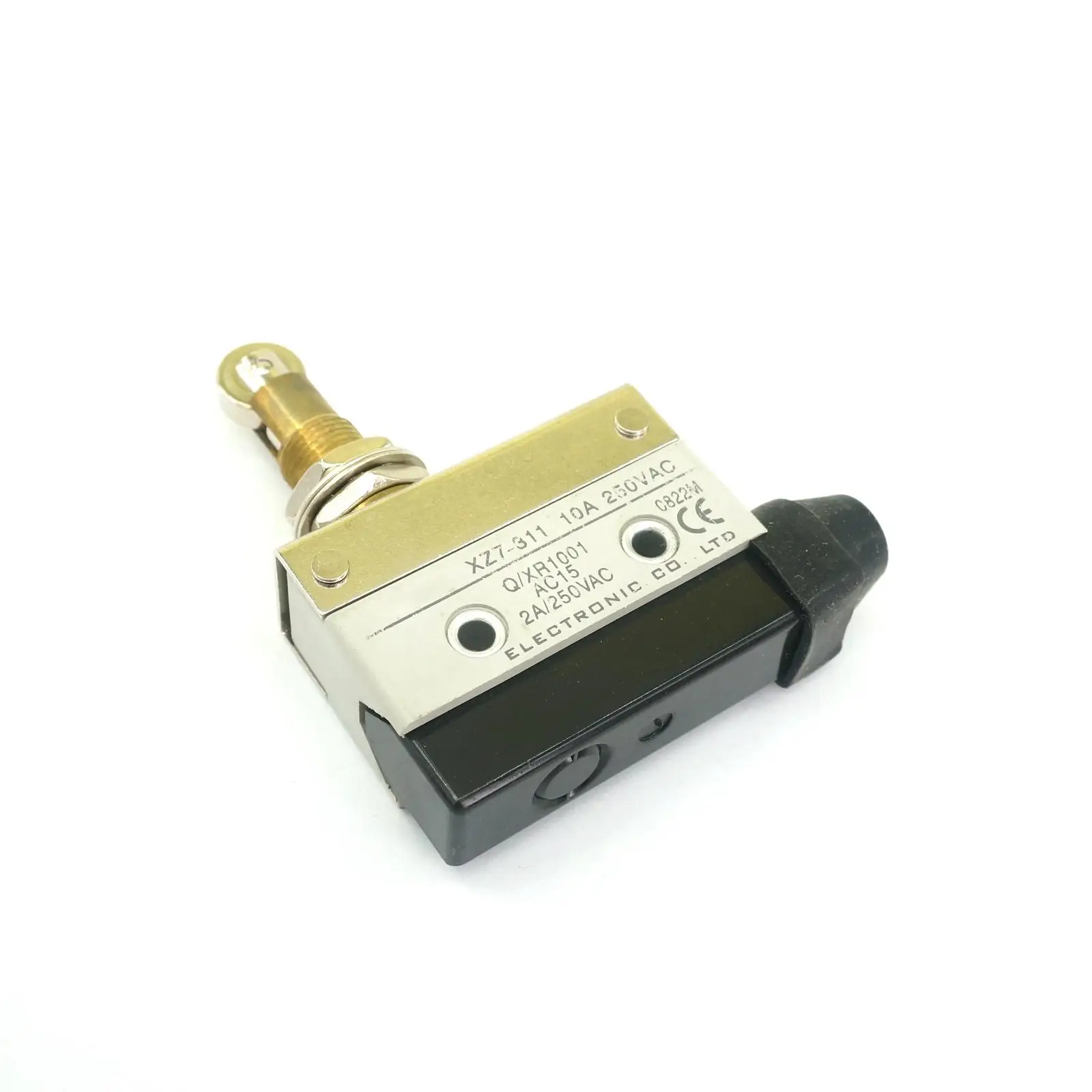 XZ7-311 10A/250VAC NO+NC Micro Limit Switch SPDT Panel Mount Roller Plunge Type