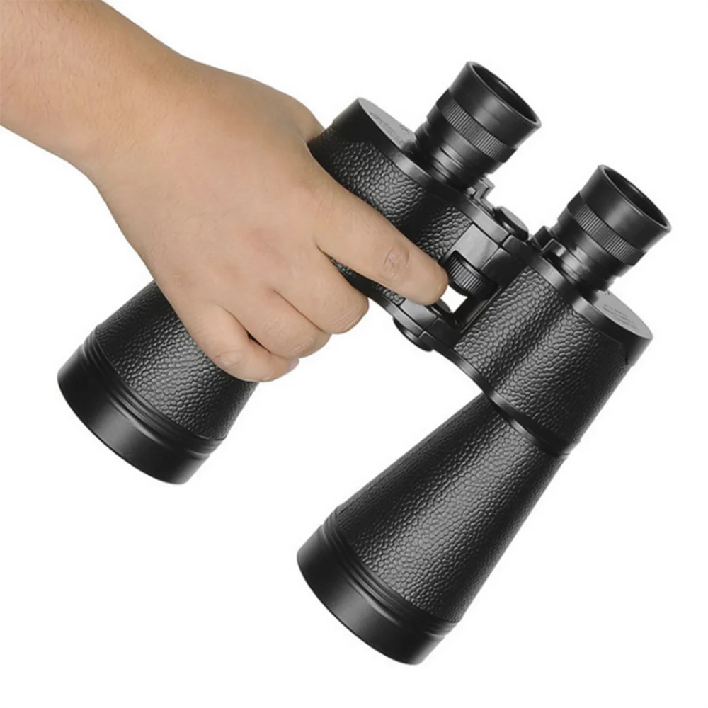 Baigish 15x60mm Binoculars Large Objective Lens Broadband Green Film HD high-definition Handheld Telescope