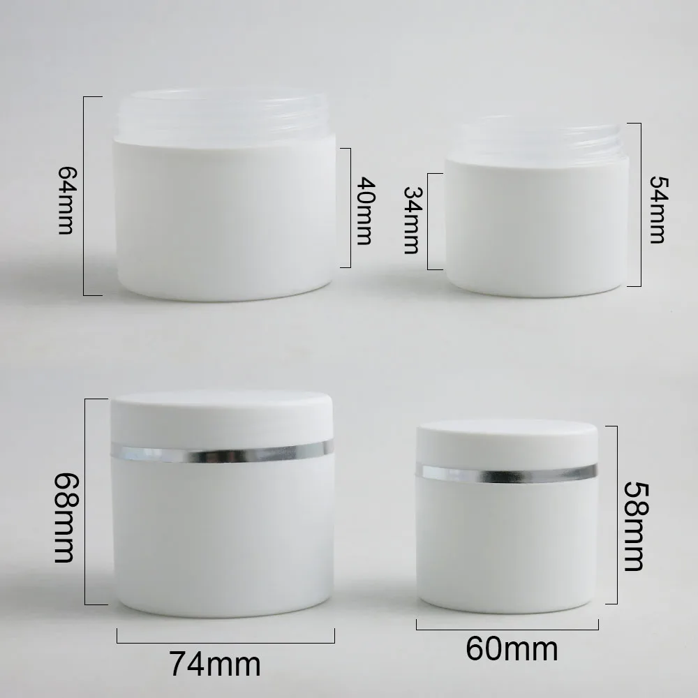 12 x 30 ml 50 ml 100 ml Reizen Cosmetische Pot Lege Plastic Crème Blikjes Fles Zalfpotje Monsterflesjes Draagbare Container Make-up