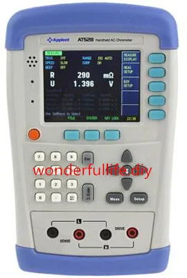 AT528L Battery Meter (AC Resistance Meter) Battery Internal Resistance Tester AC Milliohm Meter For Various Kinds Of Batteries