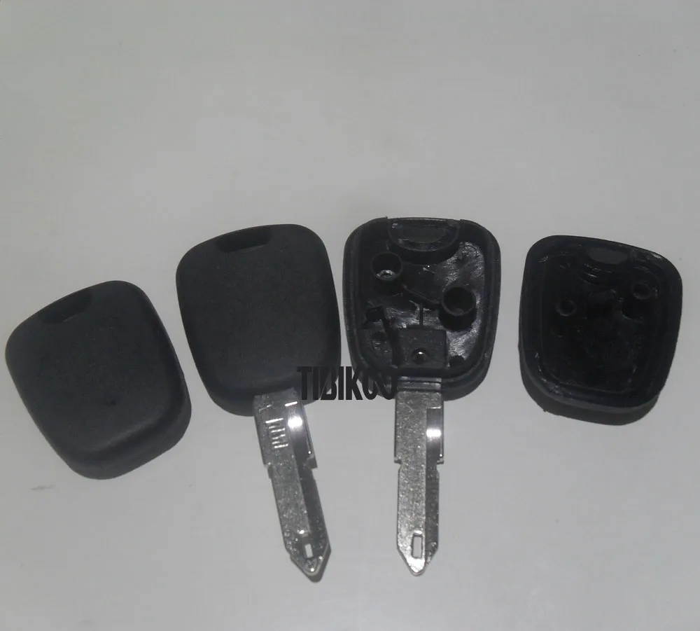 

Blank Replacement Car Key Case for Citroen C2 Transponder Key Shell for Peugeot 206