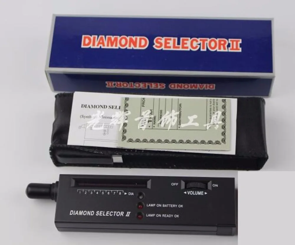 High Quality Diamond Selector II 2 Diamond Tester Gemstone Pen for Jewelry Tools