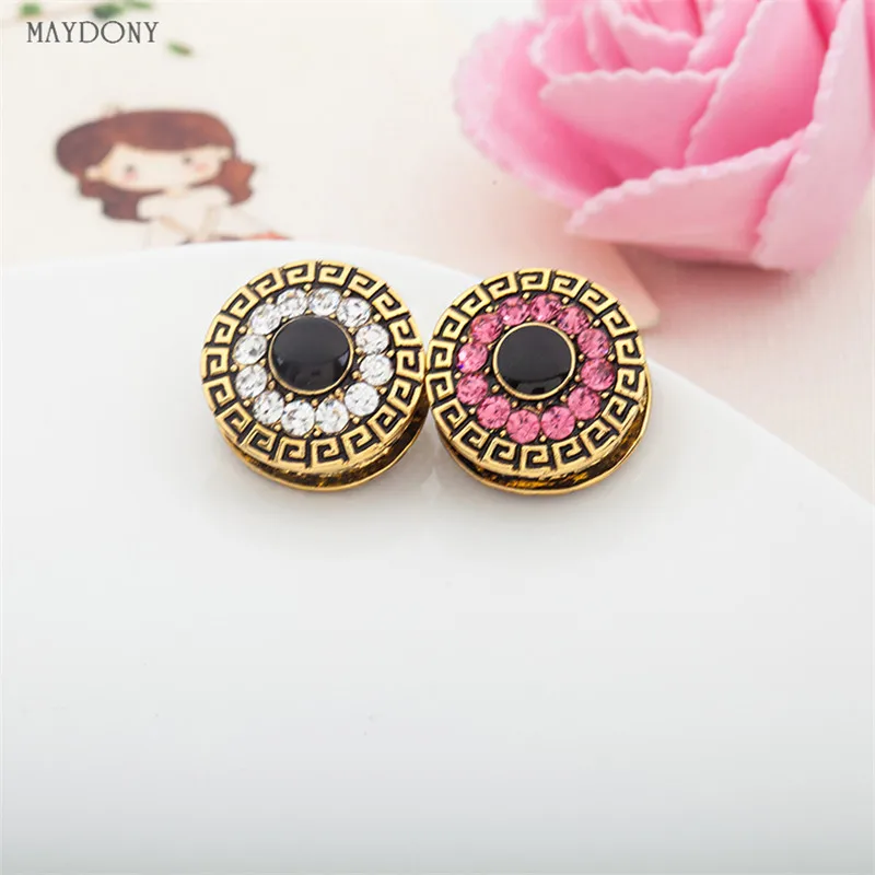 Strong Metal  Magnetic Hijab Clip Safe Hijab Brooch Retro Accessory No Hole Pins Brooch For Muslim Scarf XT41