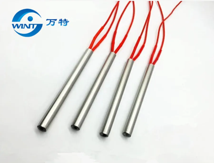 Free shipping 12*300mm Heater Length AC 220V 400W Electric Cartridge Heater Heating Element 10pcs