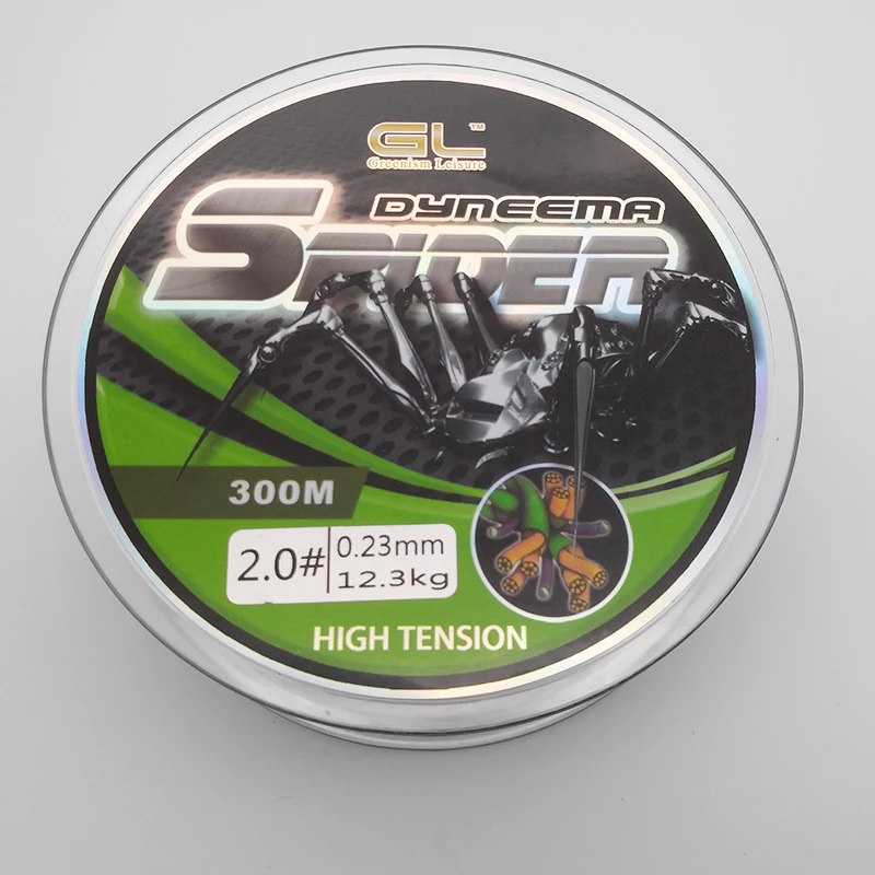 300m/328Yards 8 Strands Weaves Braided Fishing Line Super Strong 100% PE Braided 14LB-80LB Multifilament Fishing Lines