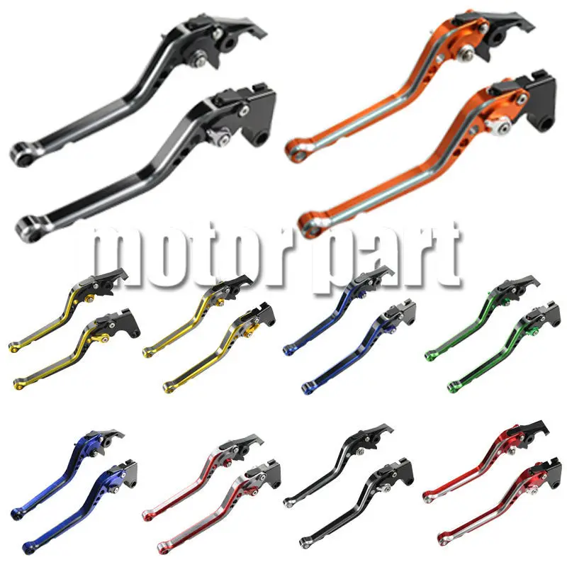 For 99-09 Yamaha YZF 600 R6 R1 FZ1 Fazer R6S USA Canada Version Mixed-color Adjustable CNC Motorcycle Short Brake Clutch Levers