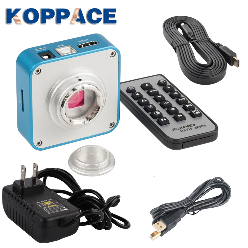 

KOPPACE HDMI High-Definition Microscope Camera 16 Million Pixels High Definition Industrial Microscope Camera