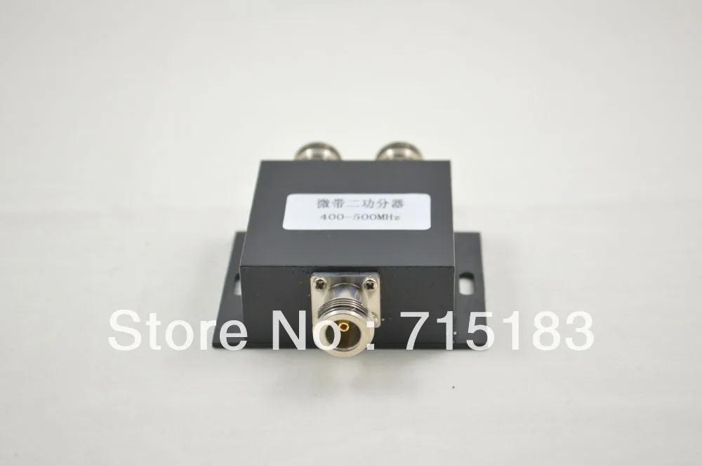 400-500MHz 2 Way Cavity N-Female Connector Power Splitter/Divider for walkie talkie Booster/Repeater Station