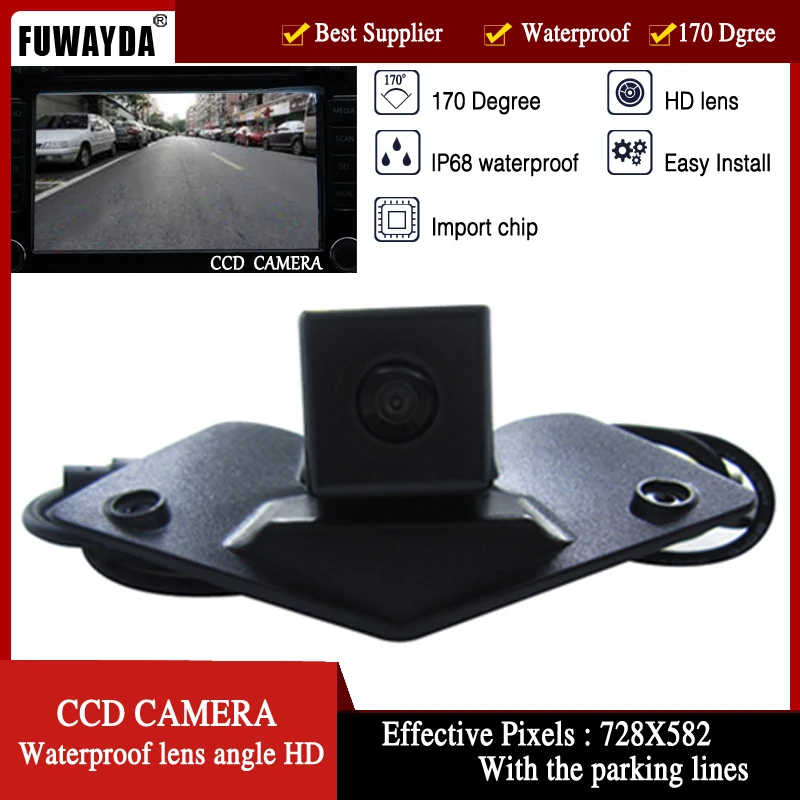 FUWAYDA Car-style CCD car Logo mark FRONT VIEW Camera for Benz Mercedes Vito Viano A B C E G GL SLK GLK SL R GLA CL CLA AMG