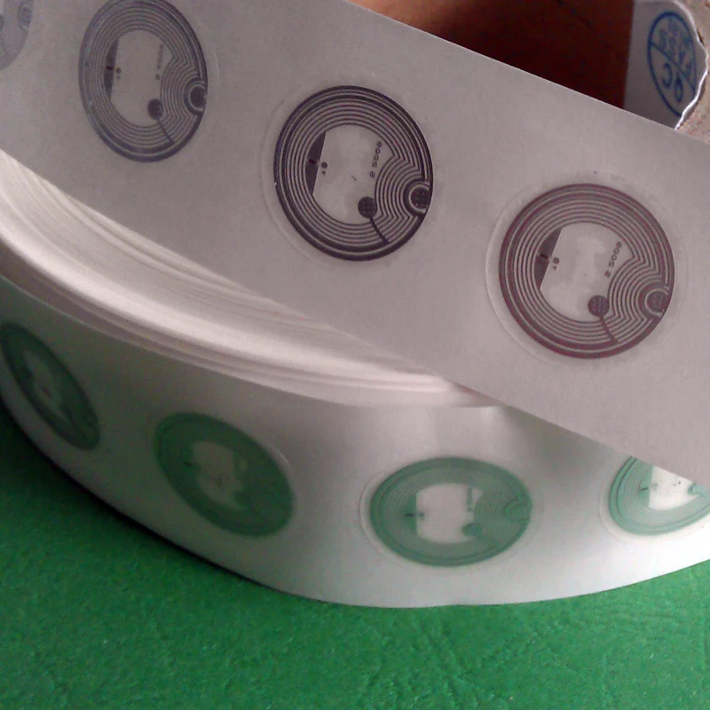 25Mm Ronde Transparant Clear Ntag216 Nfc Tag Inlay Compatibel Met Alle Nfc Telefoon-15Pcs