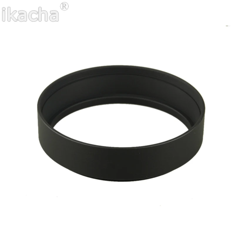 Hot Metal Standard Lens Hood 49mm 52mm 58mm 55mm 62mm 67mm 72mm 77mm 82mm Screw-in Tubular Lente Protect For Canon Nikon Sony