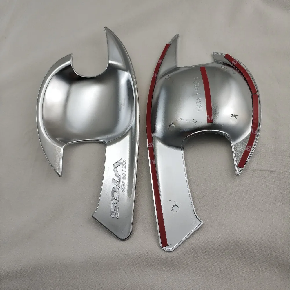 For Toyota Vios Yaris ATIV 2014 2015 2016 door handle bowl cover ABS Chrome Accessories Stickers Car Styling