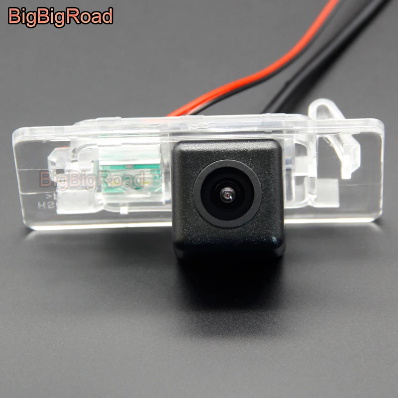 

BigBigRoad Car Rear View Parking Camera For Audi Q5 SQ5 8R TT TTS 8J Q7 4M A5 RS5 8T A7 RS7 4G Q3 RS 8U Night Vision Waterproof