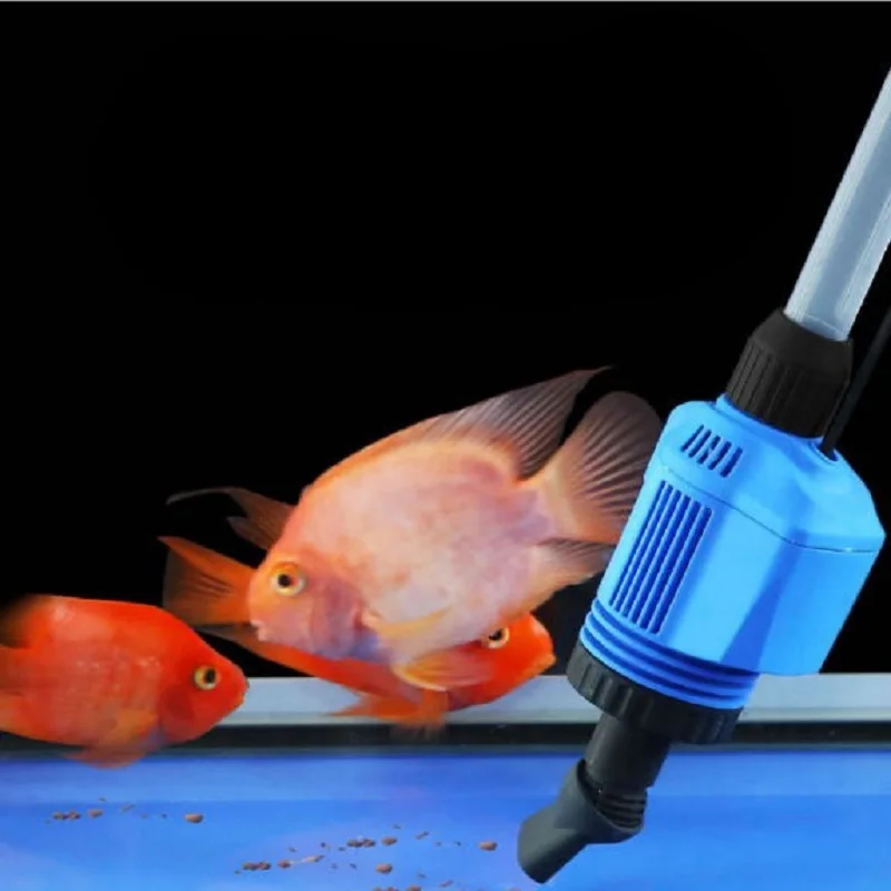 

Aquarium Electric Syphon Operated Fish Tank Sand Washer Vacuum Gravel Water Changer Siphon Filter Cleaner Fish Tank Tools 220V