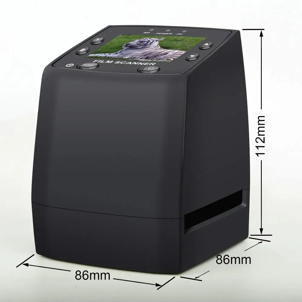 DIGITNOW! 135 Film Negative Scanner High Resolution Slide Viewer,Convert 35mm Film &Slide to Digital JPEG with USB cable