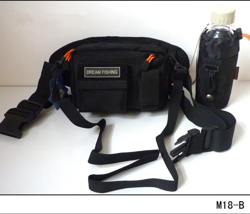 Bolsa de Pierna M18 Pesca – Nylon 2000D Compartimentos Cañas - imagen 2