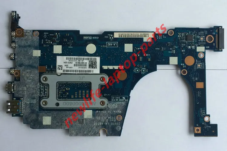 used for Lenovo YOGA2 13 motherboard with I5 CPU ZIVY0 LA-A921P DDR3 maiboard 100% test  fast ship