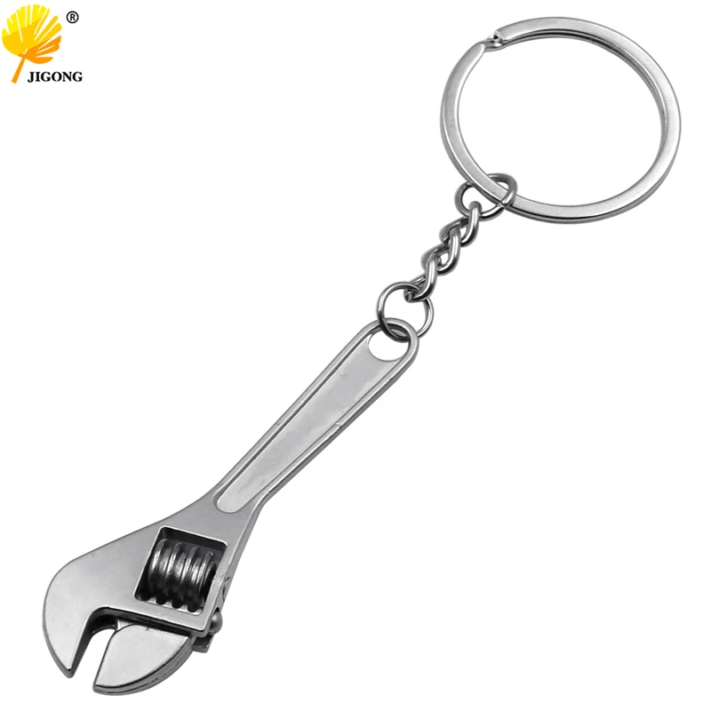 Mini Metallo Regolabile Strumento Chiave Chiave Chiave Anello Della Catena Portachiavi Regalo