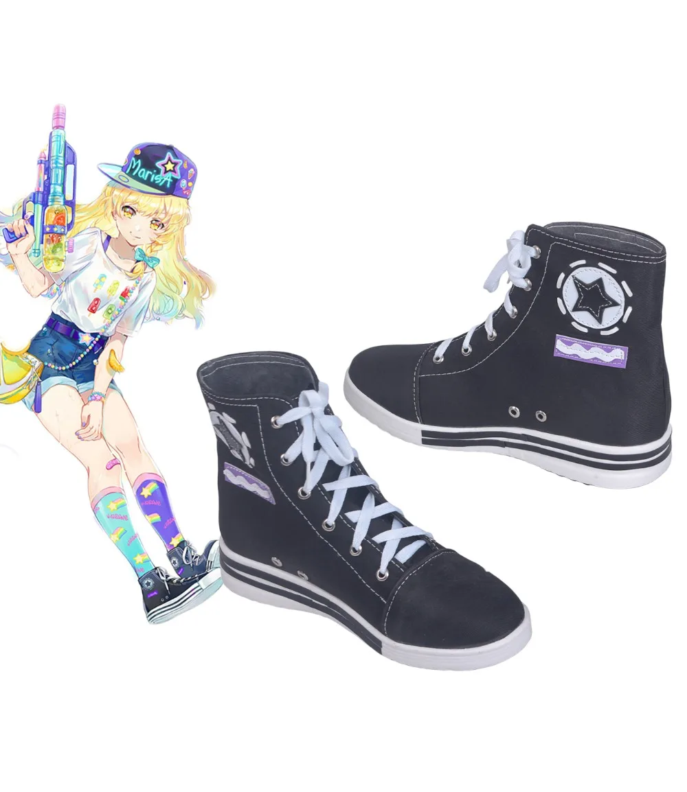 

Kirisame Marisa Shoes Cosplay Touhou Project Kirisame Marisa Cosplay Boots Shoes Custom Made Any Size