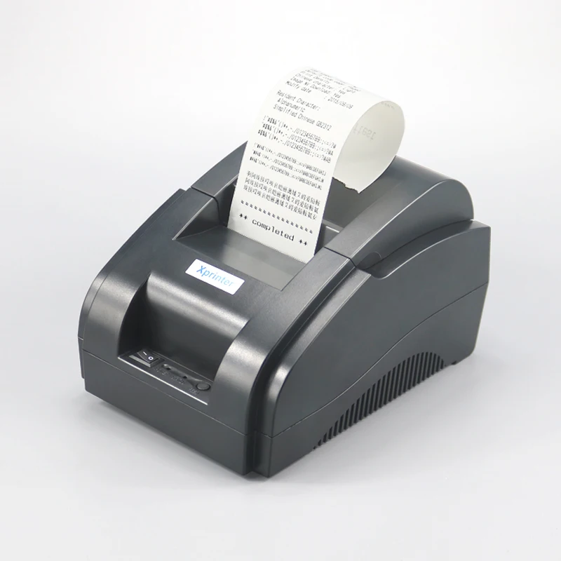 Wholesale 18pcs/carton XP-58IIH Thermal POS Receipt Printer Supermarkets/Retail Stores Printer With Bulit-in Power Supply