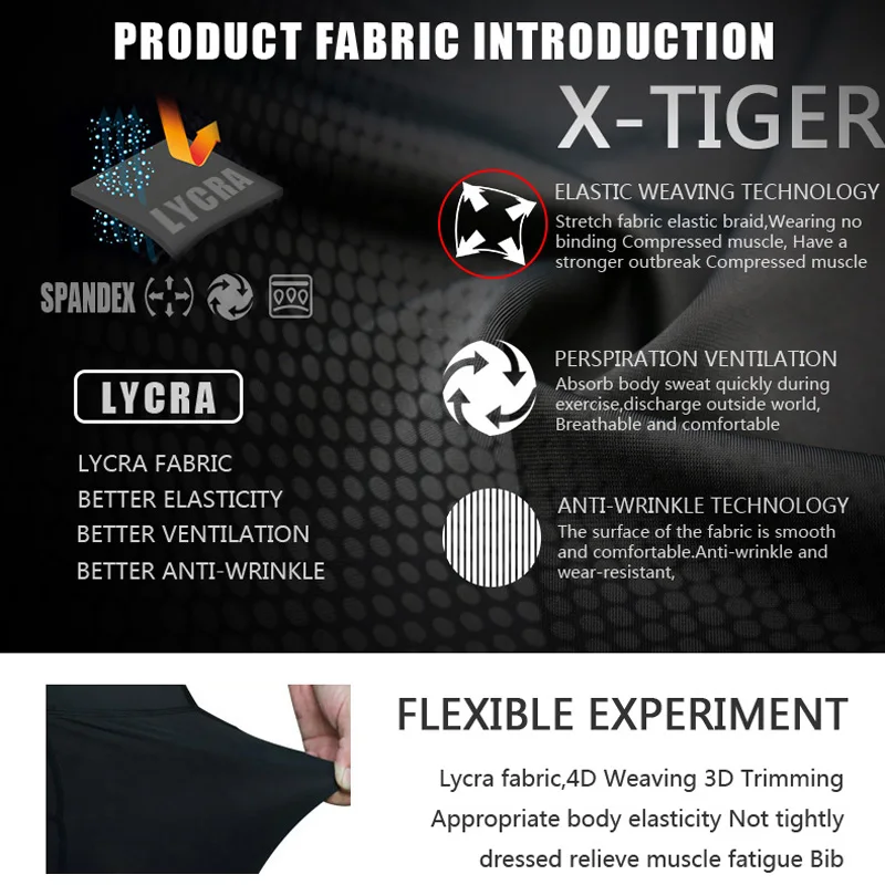 X-Tiger Women 3D Gel Padded Cycling Shorts Shockproof MTB Mountian Bicycle Shorts Road Racing Bike Shorts