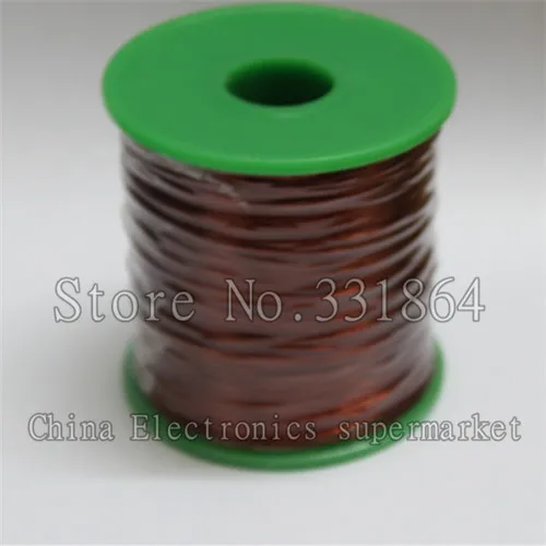 0.51mm  Free Shipping 220m enameled wire QZ-2-130 new polyurethane enamelled round copper winding wire High-temperature wire