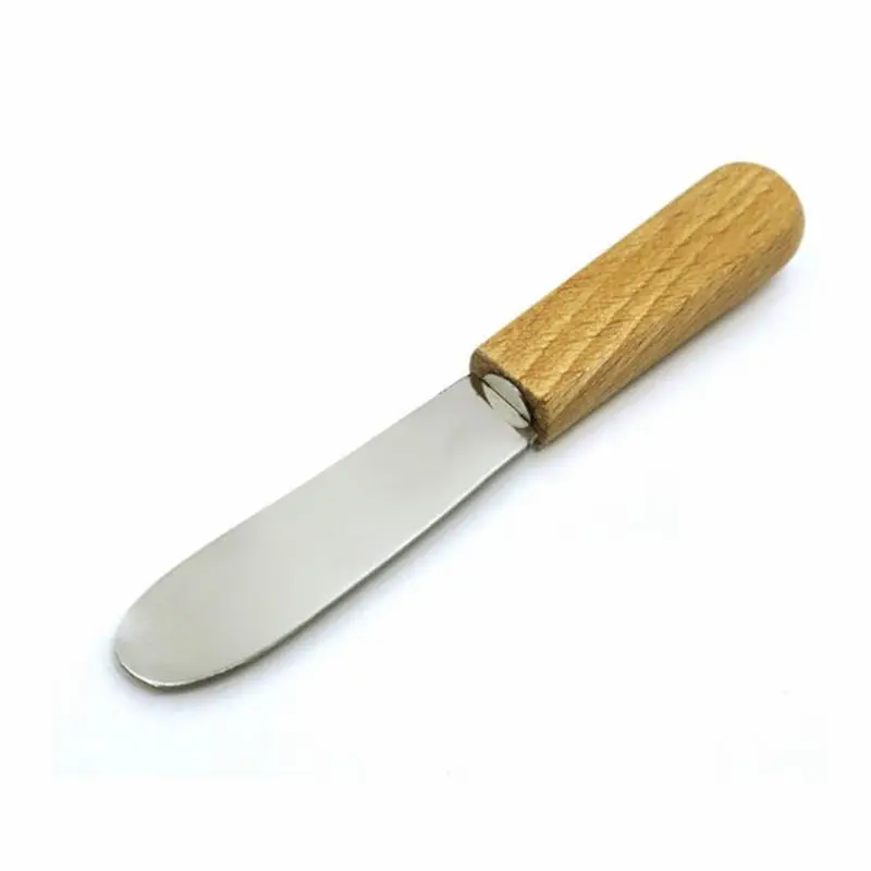 utter Knives Spreaders Set Stainless steel Cheese Butter knife with Wood Handle F20173885