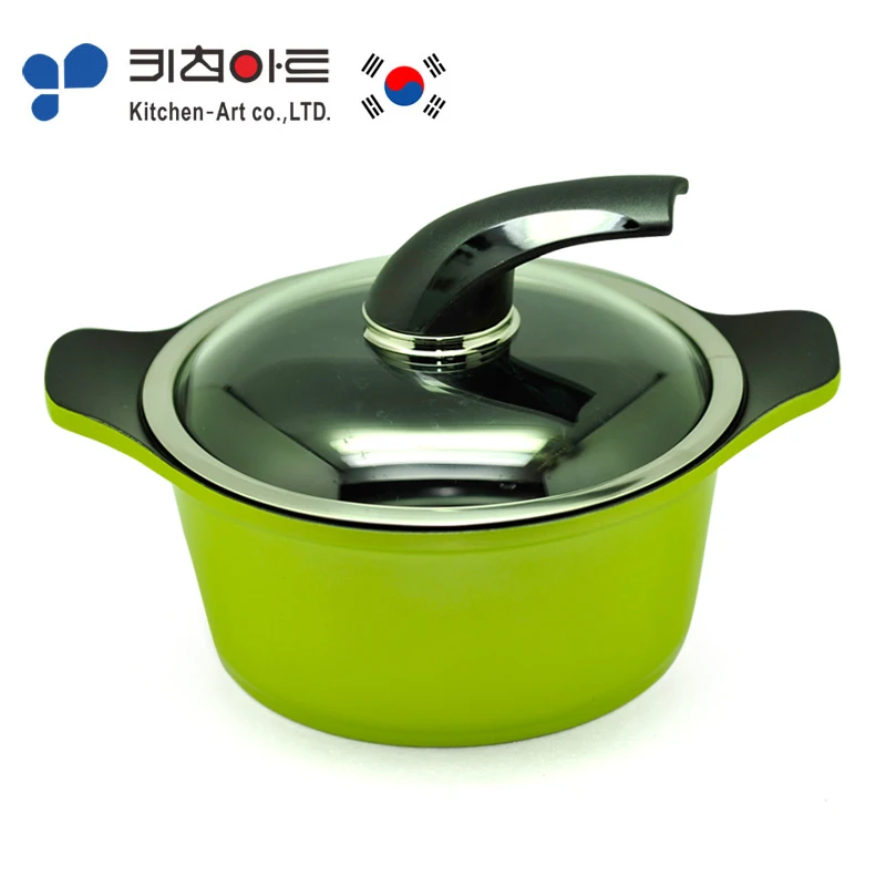 

Interaural soup pot sauceboxes buzhanguo ceramic coating with lid