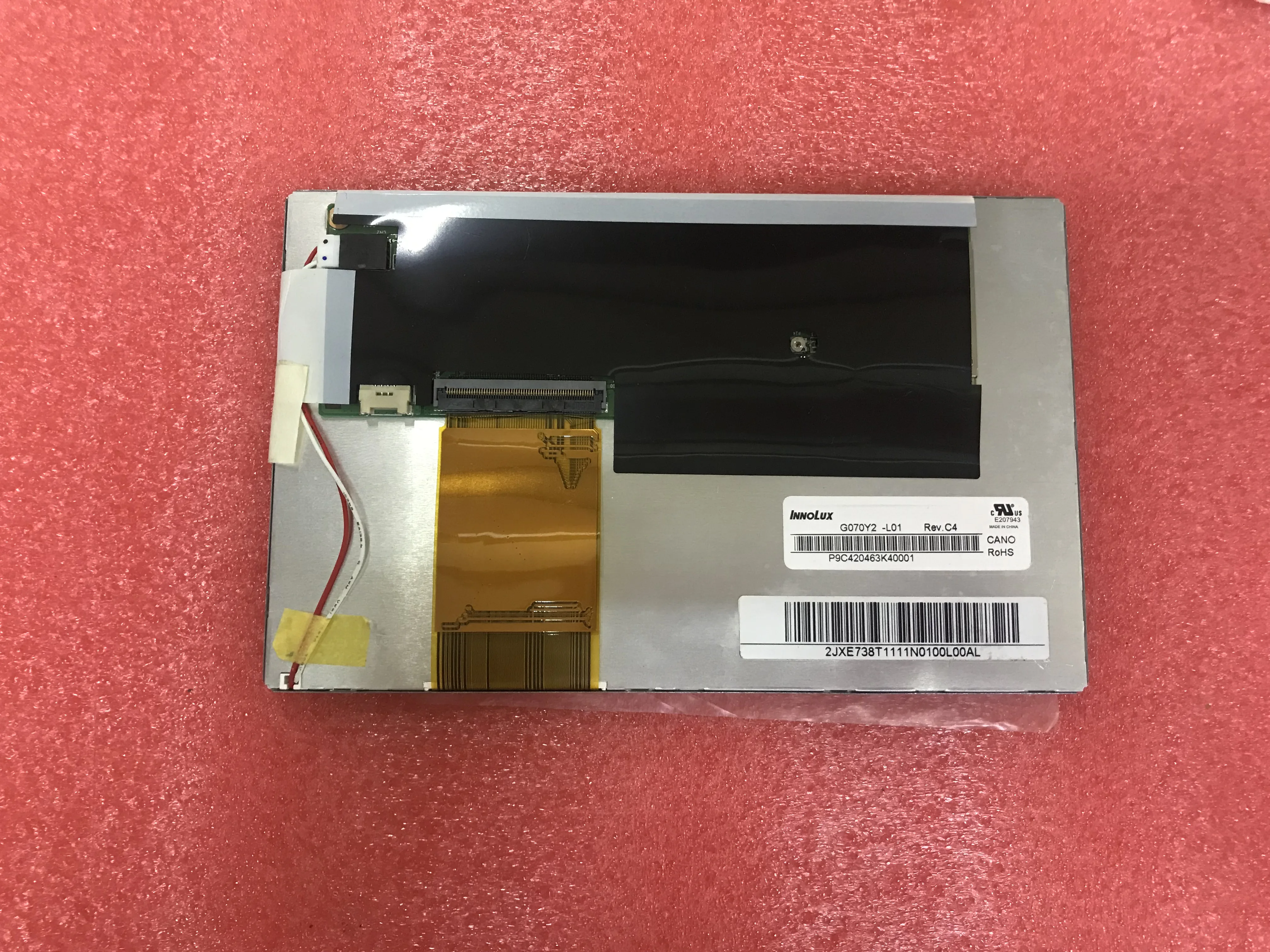 Original  G070Y2-L01  7.0 INCH LCD Display,new&A+ Grade in stock, tested before shipment