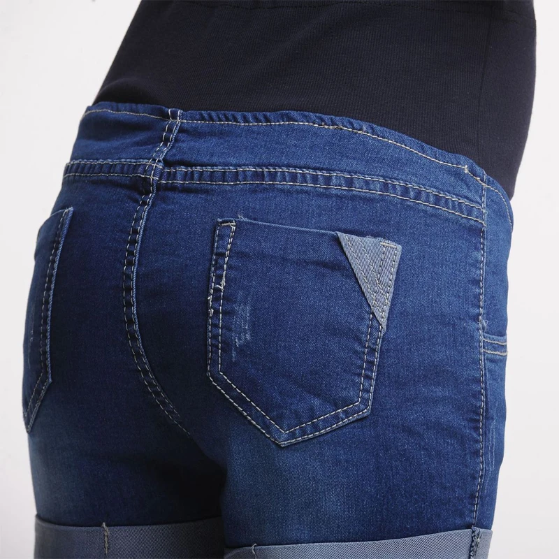 Yaz Hamile Şort Hamile Denim Jean Anne Giyim Gebelik Kot Şort Hamile Kıyafetleri