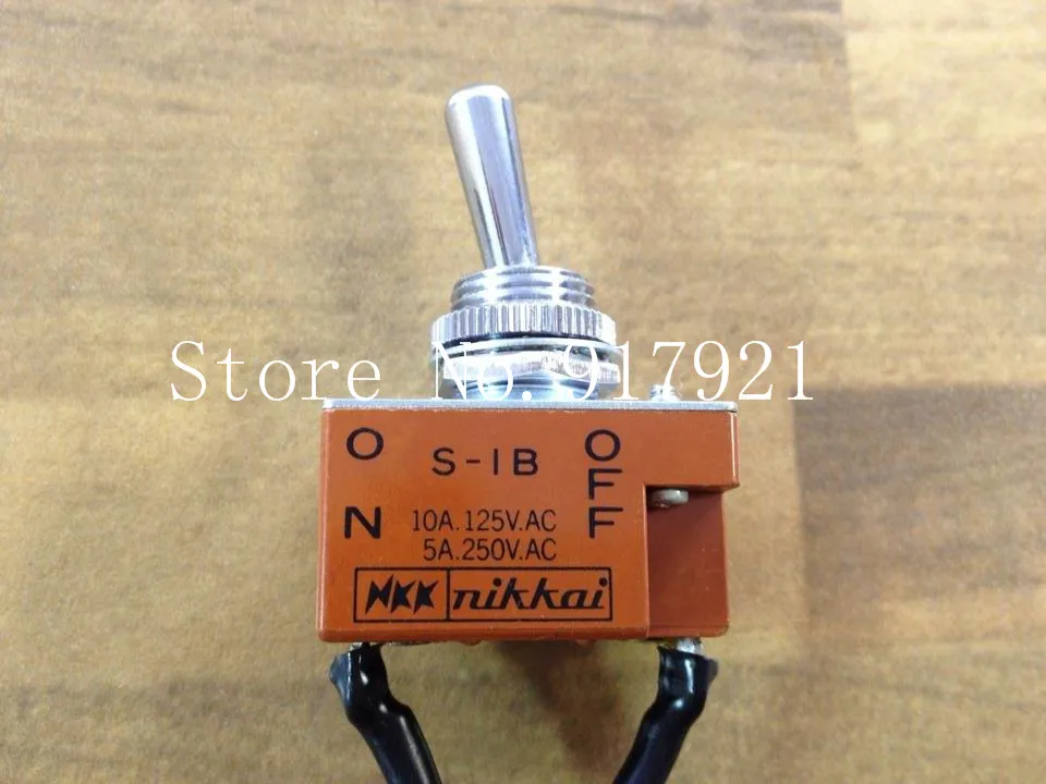 [ZOB] Japan imported NKK S-1B toggle switch toggle 5A250V gear 125V10A new original authentic  --10pcs/lot