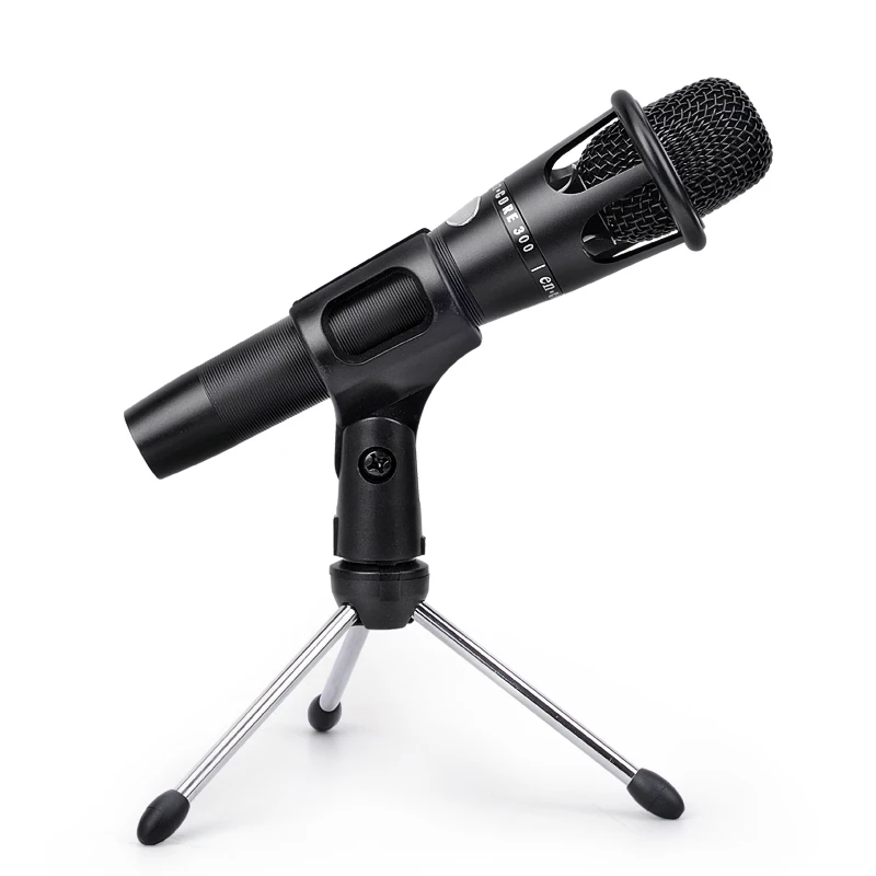 Professional KTV Microphone E300 Condenser Microphone Pro Audio Studio Vocal Recording Mic