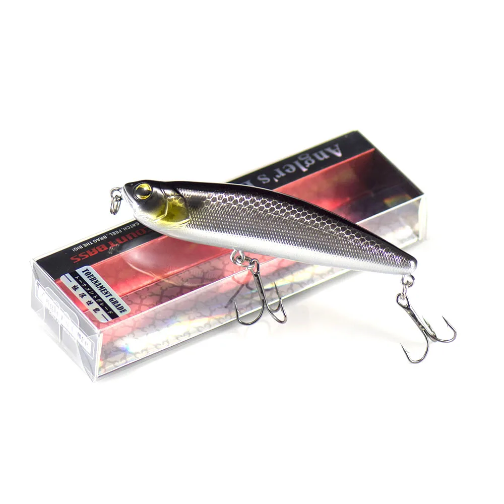 Countbass Floating Hardbaits 100 mm 3-15/16 Zoll 19 g 43/64 oz., Topwater Angelköder Bleistift Leurre Surface Popper Wobbler – Detail 12