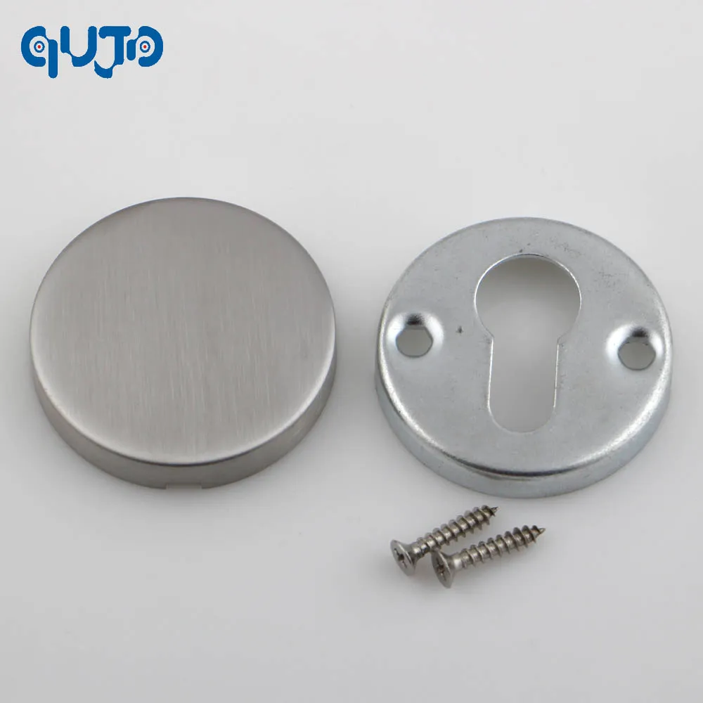 1pieces Stainless Steel 304 Blank Escutcheon Door hole Cover Satin