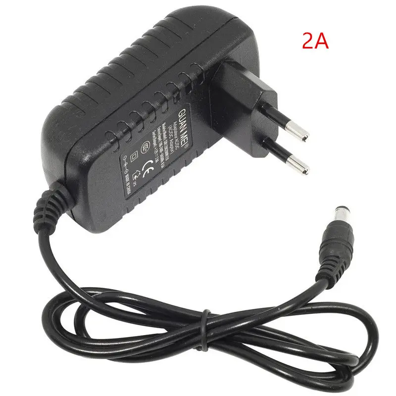 Adaptateur d'alimentation cc 12V AC100-240V, transformateurs d'éclairage, sortie DC 12V 1A 2A 3A, alimentation à découpage pour bande LED