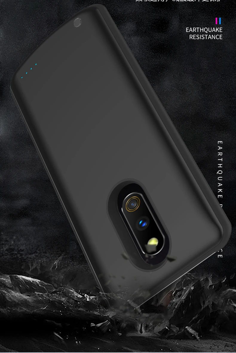 Battery Charger Case For OPPO Realme X K3 A9 Reno Q IQOO X27 R17 Pro Y85 Y97 Find X Slim Backup Power Pack Charger Back cove