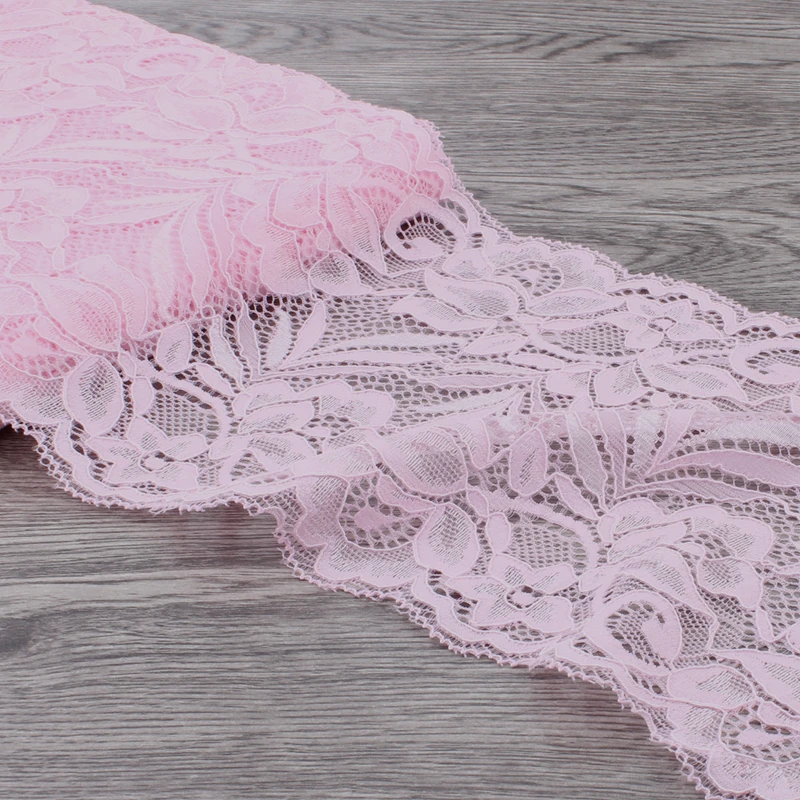 10yards 15cm wide Tulle Lace Trim Lace Ribbon for Ornaments Elastic Lace Stretch for Baby Girls Hair Accessories