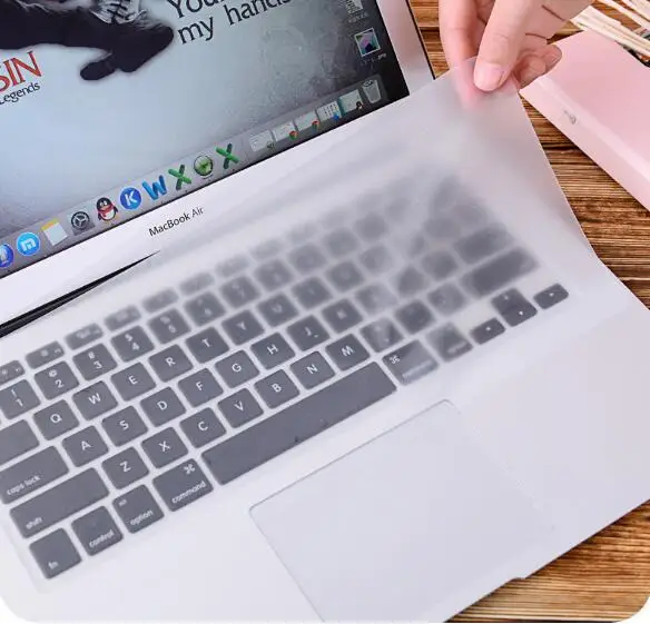 1PC 32.8x15.3cm Waterproof Laptop Keyboard protective film laptop keyboard cover dustproof film silicone Craft LF 191