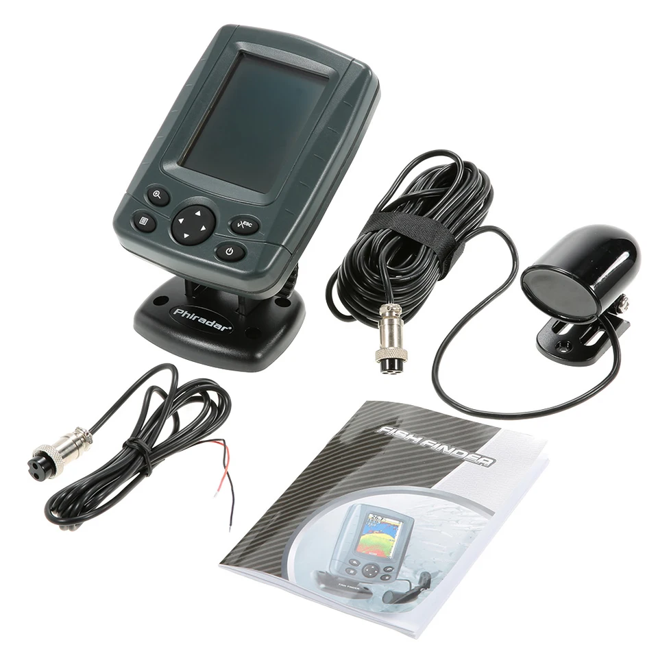 Portable 3.5" LCD Fish Finder Outdoor Fishing Sonar Sensor Fishing Finder Alarm Fish Detector Depth Locator Fishfinder Accessory - AliExpress 18 Portable 3.5" LCD Fish Finder Outdoor Fishing Sonar Sensor Fishing Finder Alarm Fish Detector Depth Locator Fishfinder Accessory - AliExpress 18