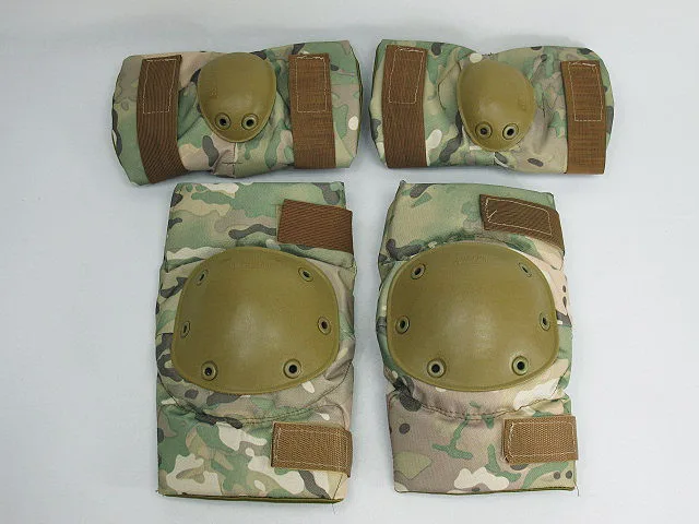 Protective Knee Pads Elbow Pads Top Quality Elbow Support Military Tactical Airsoft Sport Paintball Power Knee