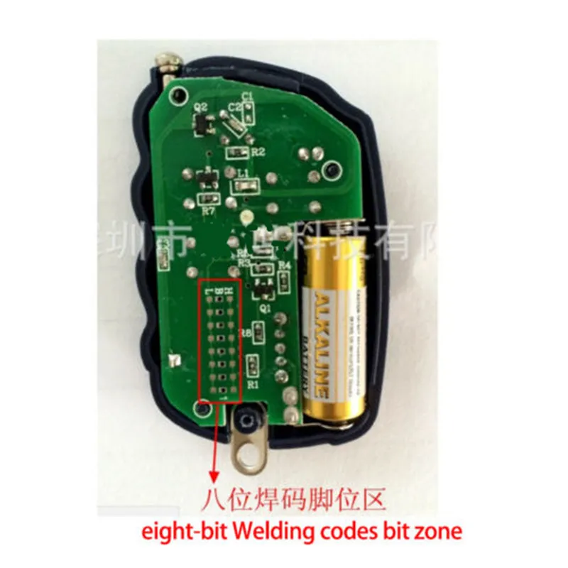 418MHz Replace remote control emitter for barrier boom gate sliding gate opener