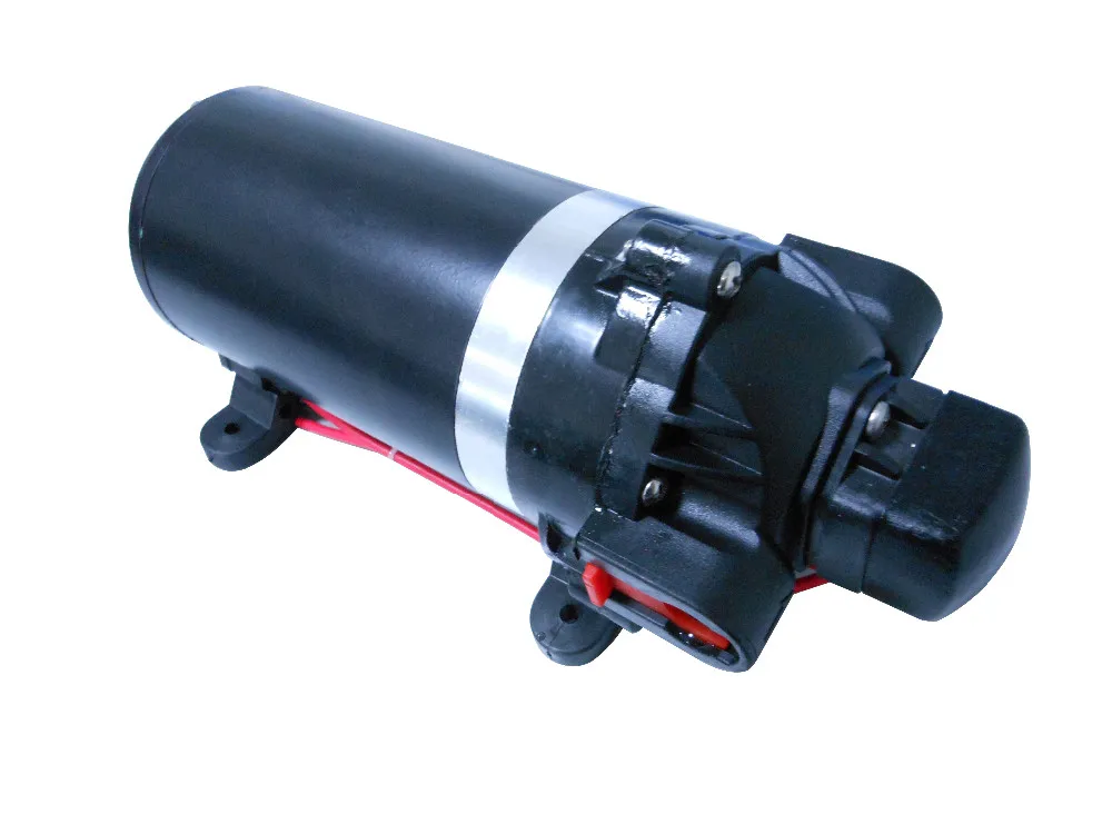 SOVOFLO SDP-80 Electric Diaphragm Pump 12V DC High Pressure Water Pump 5.8LPM 80psi for Agriculture Sprayer Air Conditioner