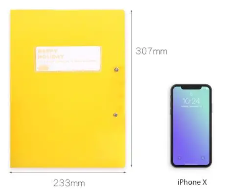 A3/A4  file folder multi-function storage clip data folder document file folder 3 pieces