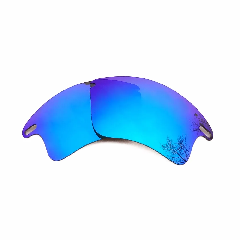 Ice Blue & Bronze Gold Mirrored Polarized Replacement Lenses for-Oakley Fast Jacket XL Frame 100% UVA & UVB