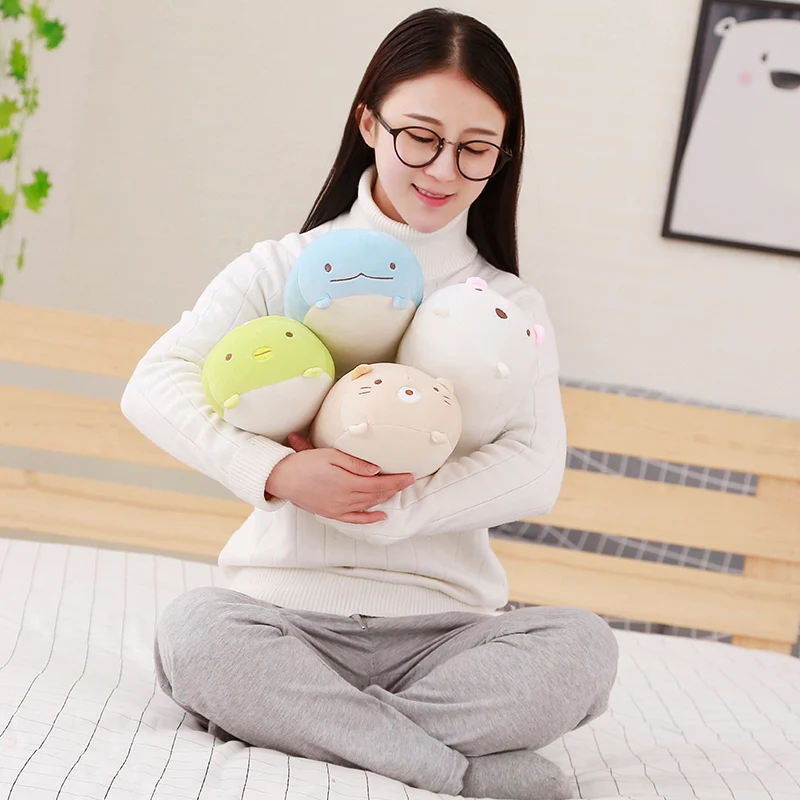 1pc 28cm Japanese Animation Sumikko Gurashi Plush Toys  Corner Bio Cartoon Doll for Kids Children Soft Cute Birthday Girls